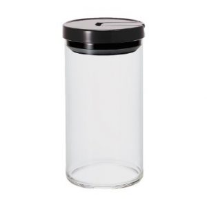 Hario Glass Canister Black 1000ml MCN-300B