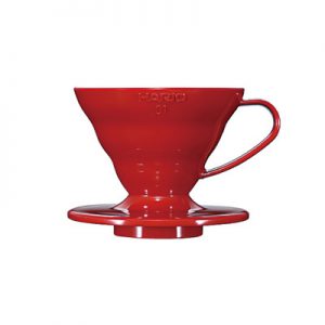 Hario V60 Plastic Coffee Dripper Red 01 VD-01R