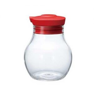 Hario Sealed Soy Sauce Bottle 120 Red OMPS-120-R