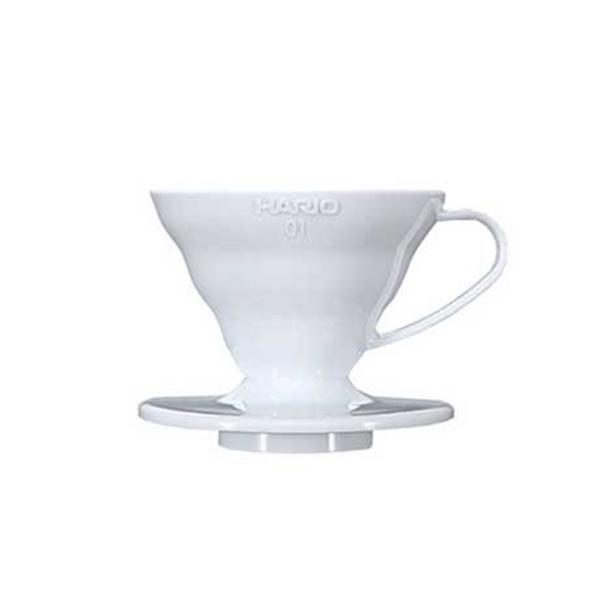 Hario V60 Plastic Coffee Dripper 01 White VD-01W