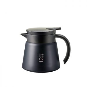 Hario V60 Insulated Stainless Steel Server 600 Black VHS-60B