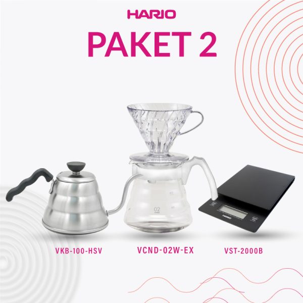 Paket 2A Manual Brewing (VKB-100HSV, VCND-02W-EX, VST-2000B)