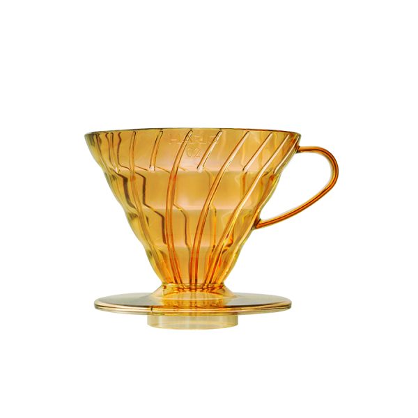 Hario V60 Transparent Honey Yellow 02 VD-02-THY-A